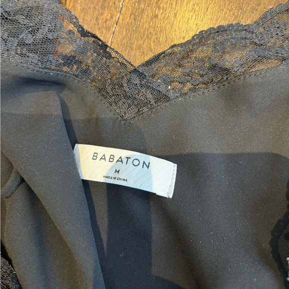 Aritzia babaton black lace camisole - Picture 3 of 4